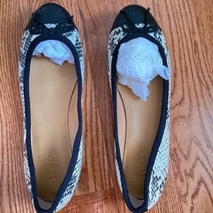 J Crew brand new flats